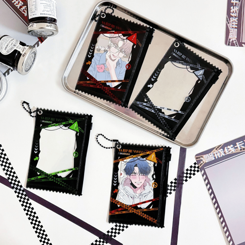 ジッパーバッグトレカケース KEEP OUT 【TC22】 | POPiN! ROOM 推し活