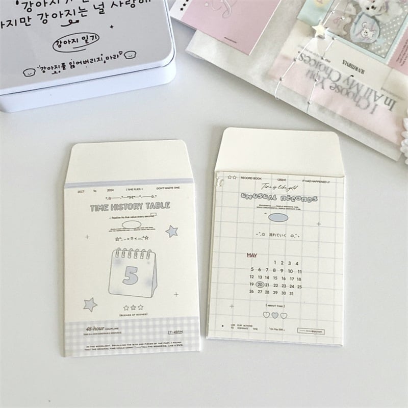 デザインmini厚紙封筒 6枚 【TZ123】 | POPiN! ROOM 推し活雑貨・海外シ