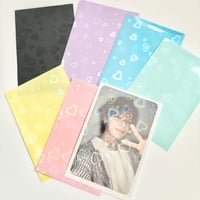 トレカ カラーホログラムスリーブセット ハートA 20枚 【TZ196