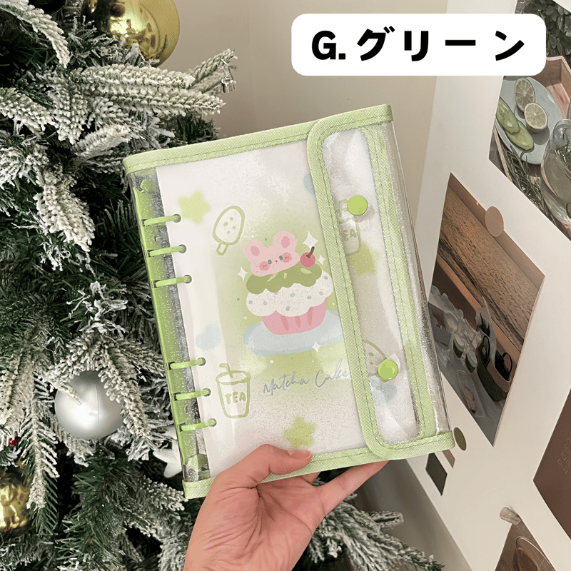 diarium バインダー A6 Amazon.co.jp: Yurika A6バインダー 6穴 予算バインダー レトロ