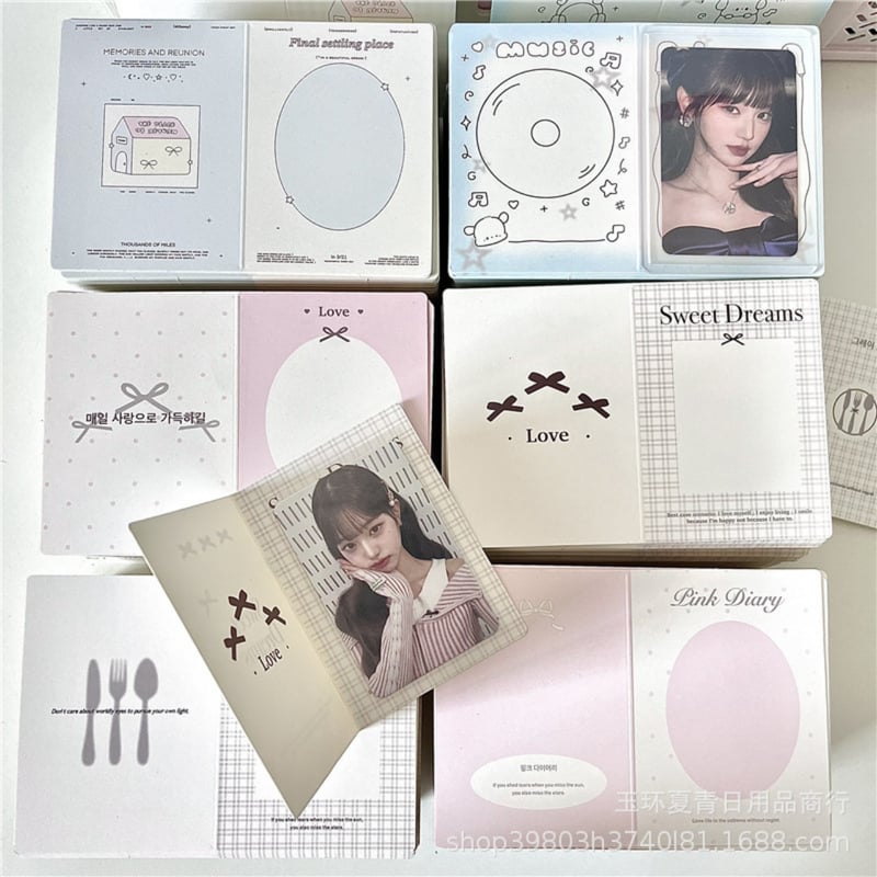 2つ折り トレカ厚紙台紙 miniサイズ 12枚入り 【TZ120】 | POPiN! RO