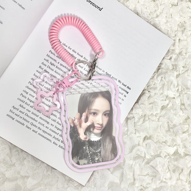 クリア トレカケース Wウェーブ 【PTC12】 | POPiN! ROOM 推し活雑貨