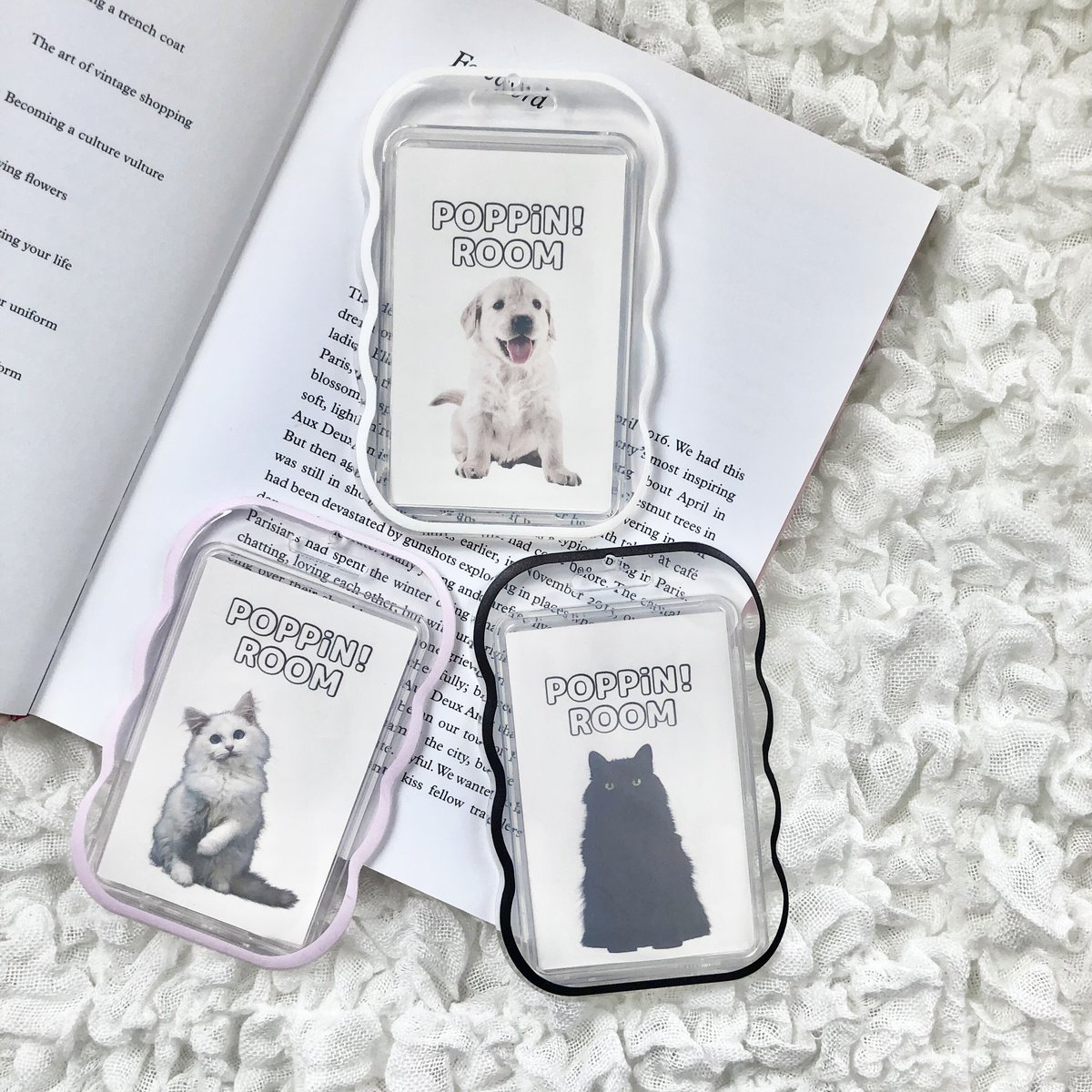 クリア トレカケース ウェーブ 【PTC8】 | POPiN! ROOM 推し活雑貨