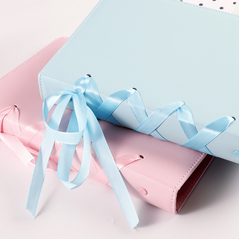 A5 リボンマカロンバインダー 【BD12】 | POPiN! ROOM 推し活雑貨