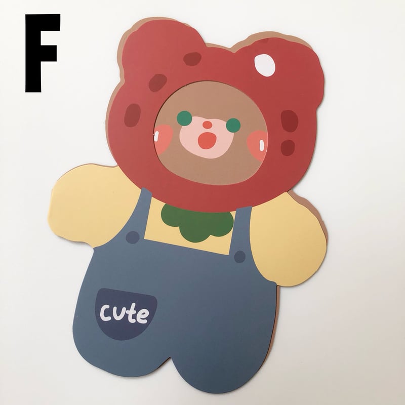 アニマルメッセージカード 窓付き 【TZ6】 | POPiN! ROOM 推し活