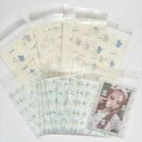 テープ付きデザインOPP袋　Puppy　50枚入り　【TZ210】