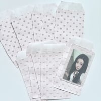 ラッピング　ペーパーバッグ　HeartRibbon 10枚入り　【TZ263】