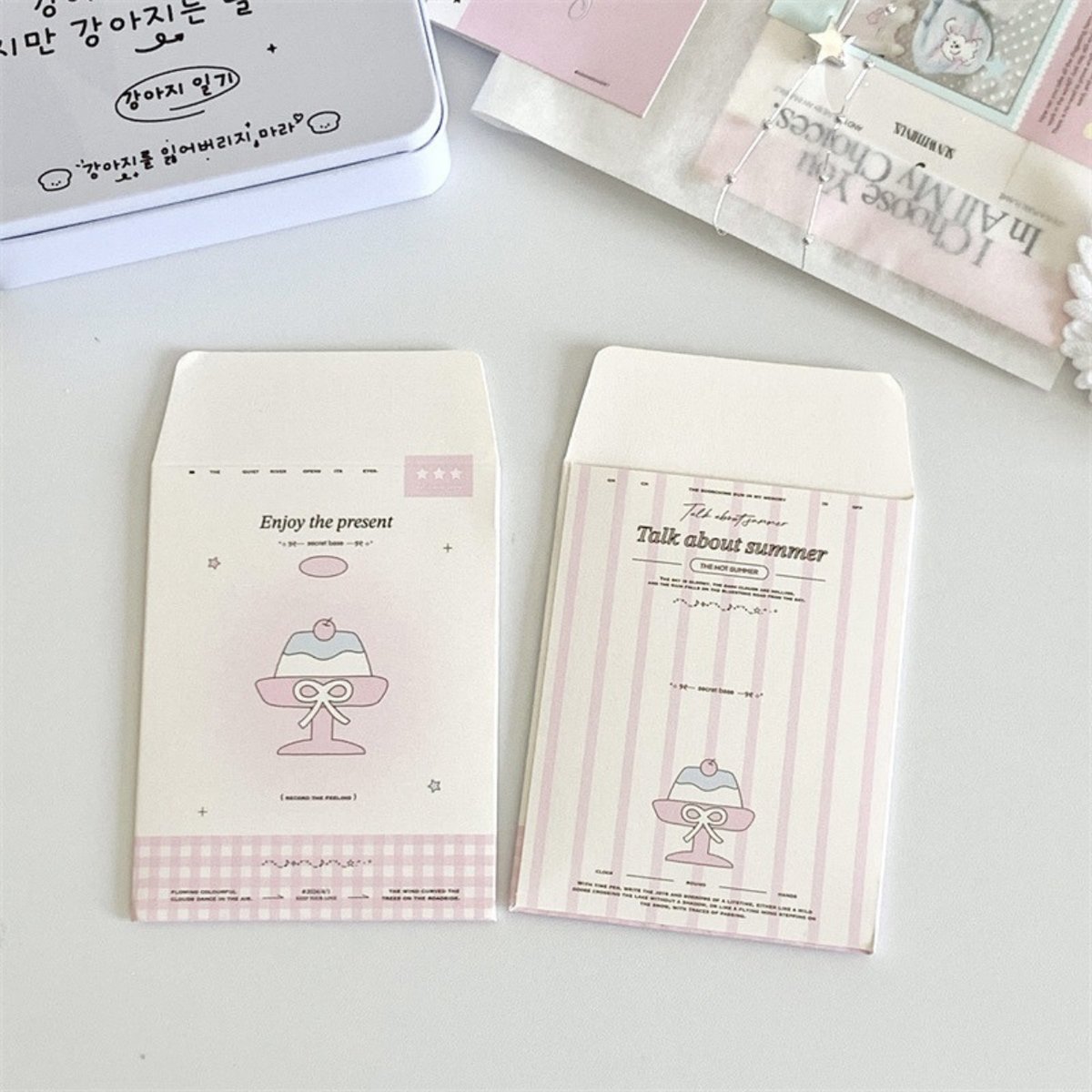 デザインmini厚紙封筒 6枚 【TZ123】 | POPiN! ROOM 推し活雑貨