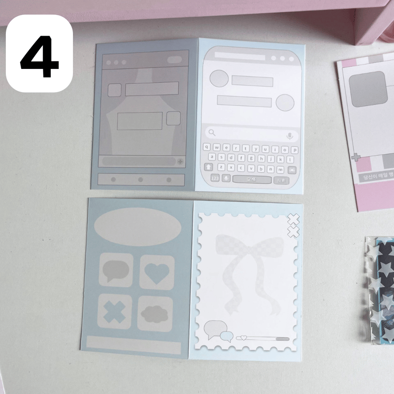 2つ折り トレカ厚紙台紙 10枚入り 【TZ13】 | POPiN! ROOM 推し活雑貨・