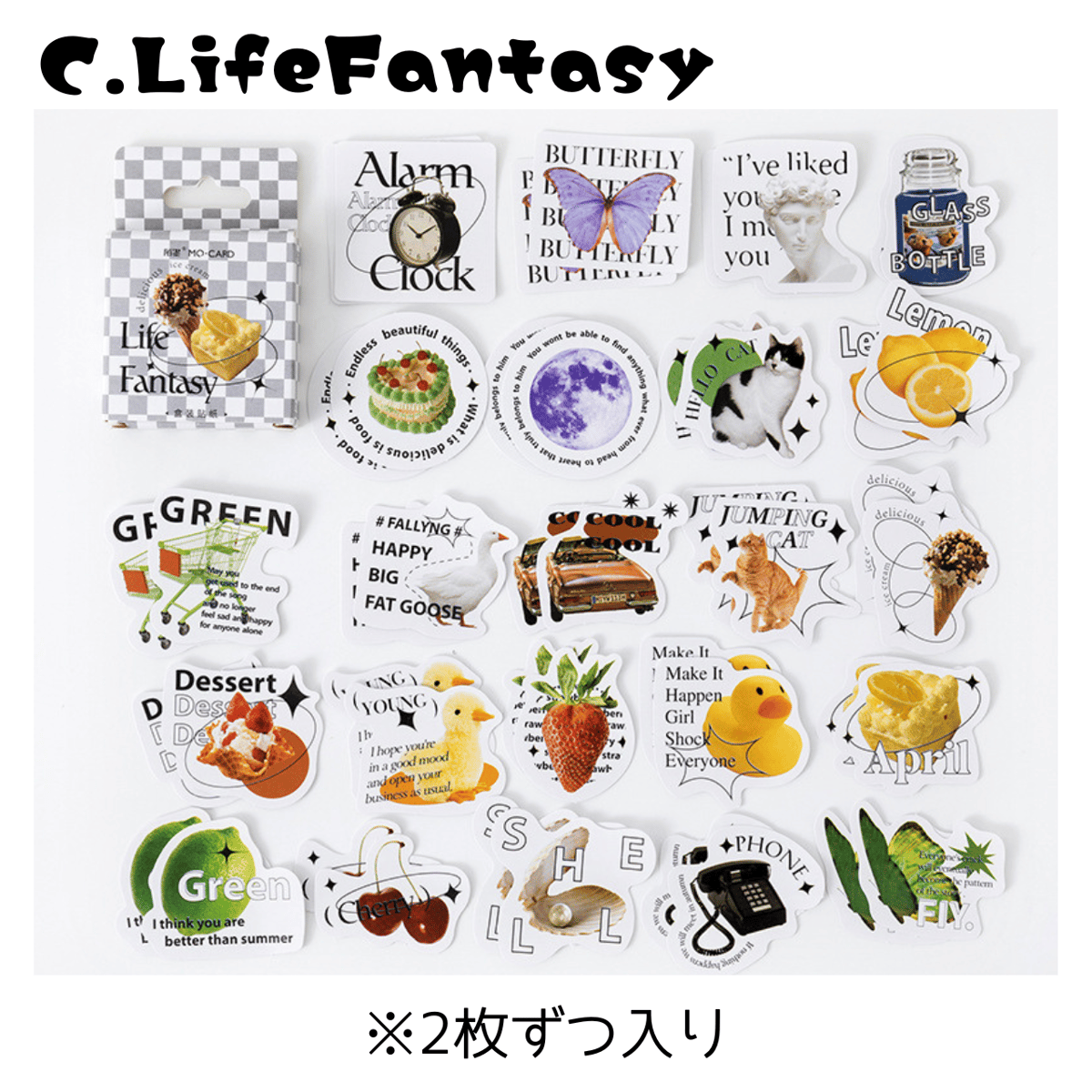 mini BOX ステッカー 【SS20】 | POPPiN! ROOM 推し活雑貨・梱包用