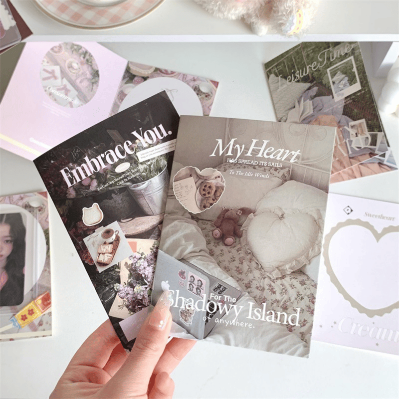 2つ折り トレカ厚紙台紙 10枚入り 【TZ67】 | POPiN! ROOM 推し活雑貨・