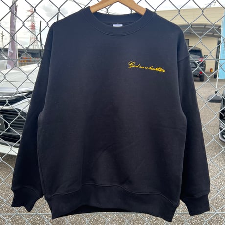 GFM Goodcarishere SWEAT （Black)