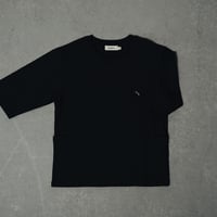 POCKE-TEE クロ【7分袖】