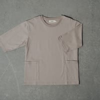 POCKE-TEE ベージュ【7分袖】