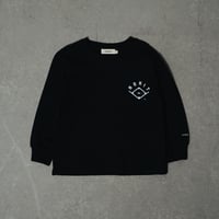RAINBOW POCKE-TEE クロ【長袖】