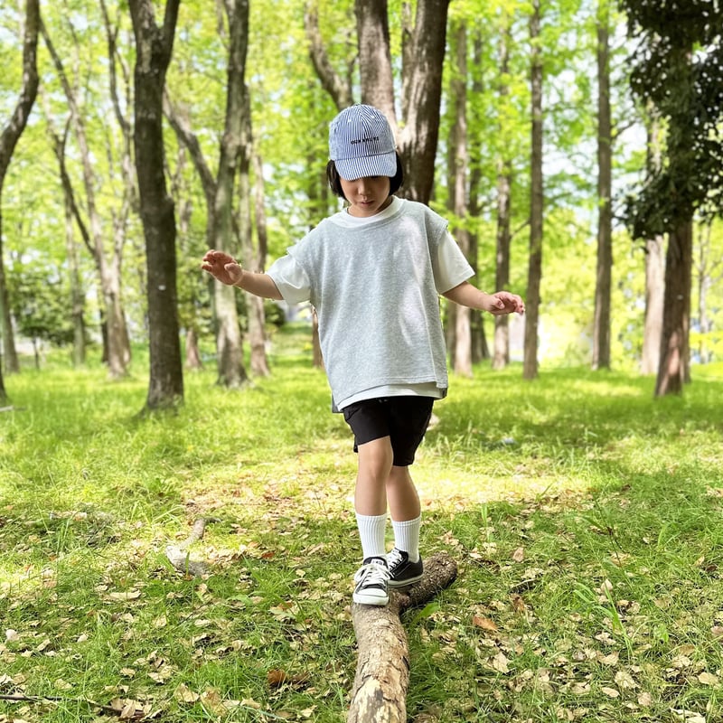 grape Printed Striped Cap ストライプキャップ grape Printed Striped Cap ストライプキャップ
