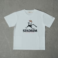 STADIUM POCKE-TEE シロ【半袖】