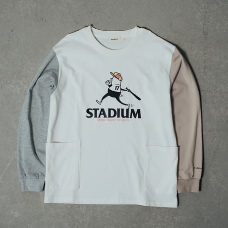 STADIUM POCKE-TEE クレイジー【長袖】