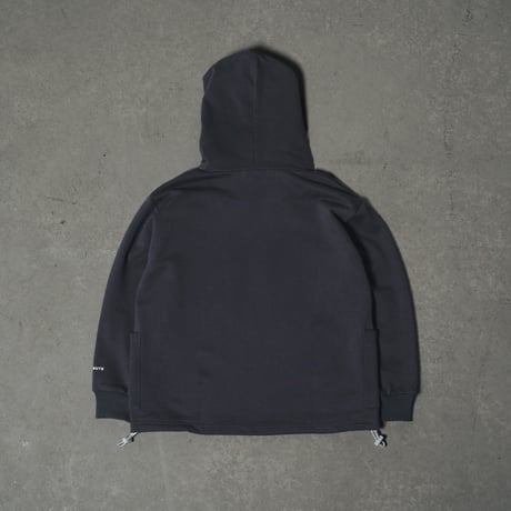 CHANGE UP POCKE-HOODIE チャコール