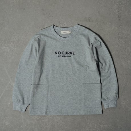 CHANGE UP POCKET-TEE POCKET-TEE グレー【長袖】