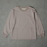 POCKE-TEE ベージュ【長袖】