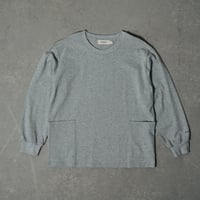 POCKE-TEE グレー【長袖】