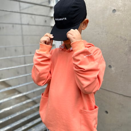 POCKE-HOODIE オレンジ