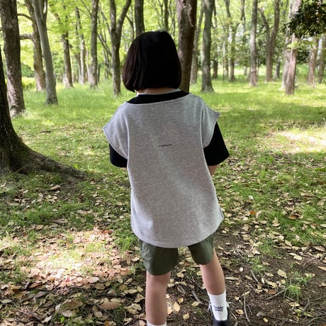 DROP-VEST グレー