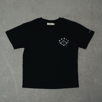 RAINBOW POCKE-TEE クロ【半袖】