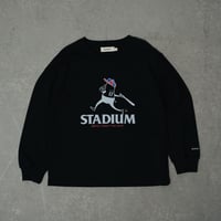 STADIUM POCKE-TEE クロ【長袖】