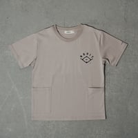 RAINBOW POCKE-TEE ベージュ【半袖】