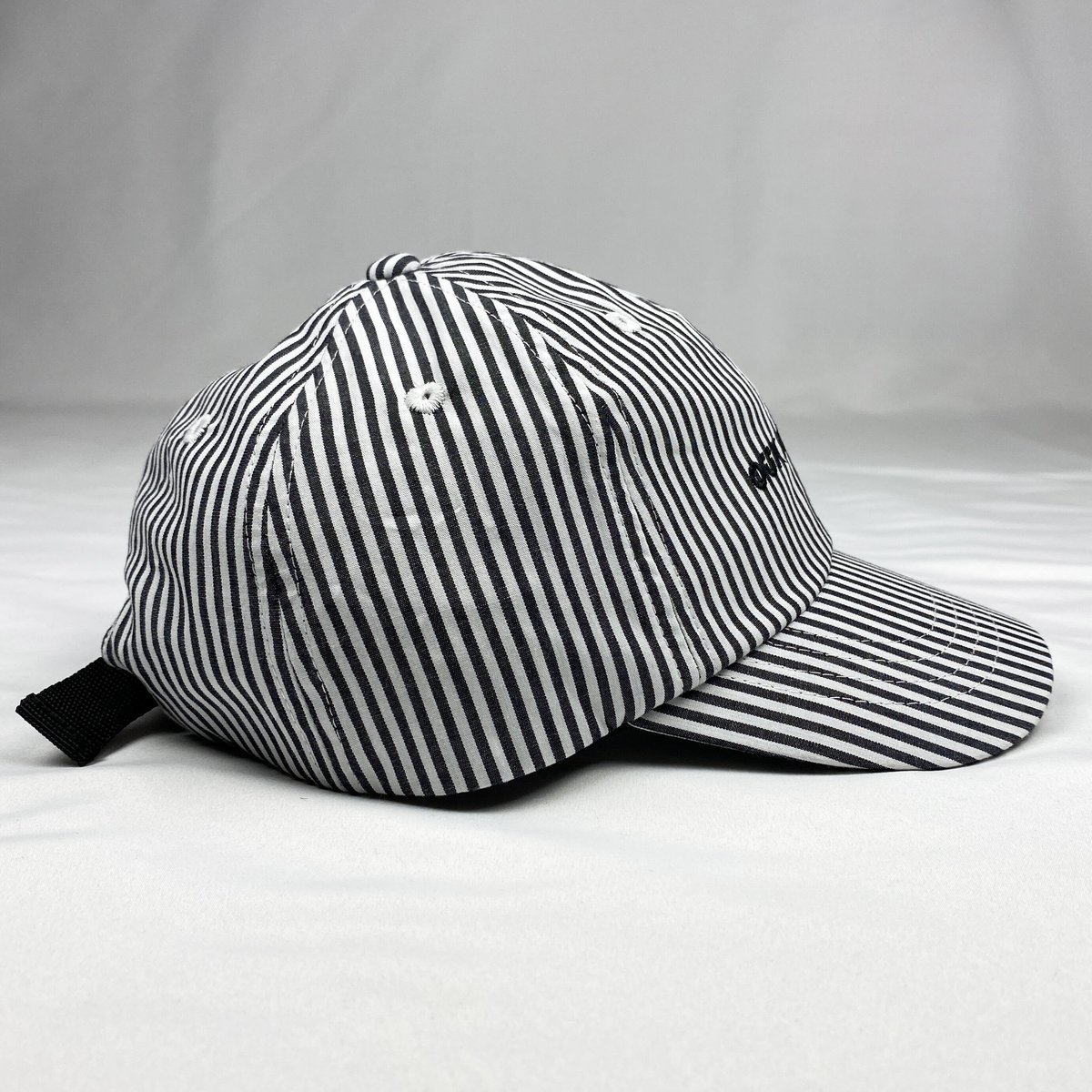grape Printed Striped Cap ストライプキャップ grape Printed Striped Cap ストライプキャップ
