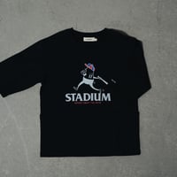 STADIUM POCKE-TEE クロ【7分袖】