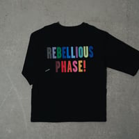 RAINBOW POCKE-TEE クロ【7分袖】