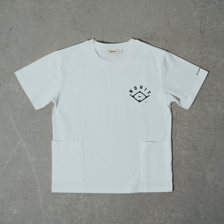 RAINBOW POCKE-TEE シロ【半袖】