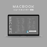 ショートカットキー壁紙 for Macbook