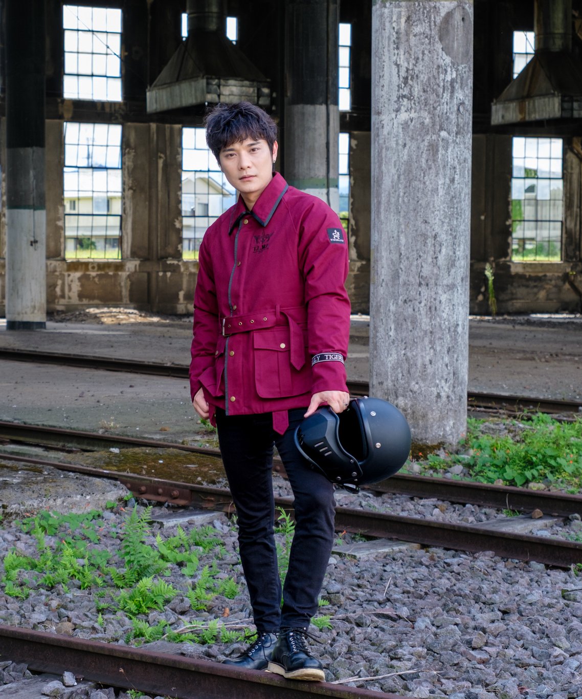   レッドジャケット TIGERLILYレギオンジャケット(ワインレッド) | TIGER LILY