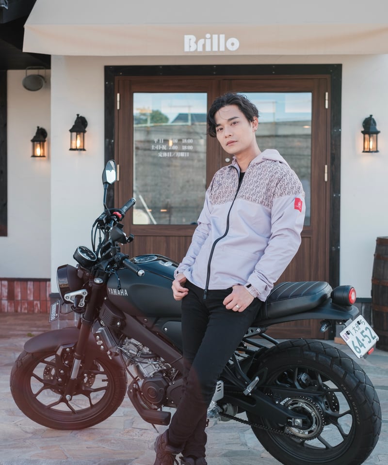 YAMAHA フルジップ パーカー ピンク ポリエステル 短丈 男女兼用 美品 いろどりプロテクトパーカー（アマレットピンク） | TIGER LILY