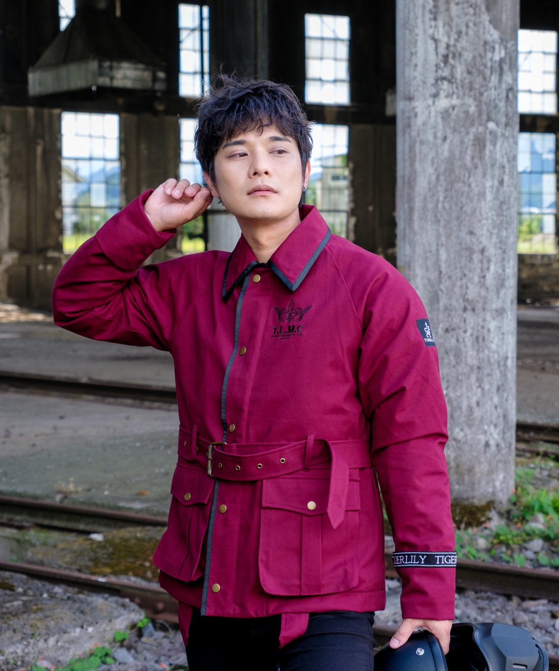 TIGERLILYレギオンジャケット(ワインレッド) | TIGER LILY