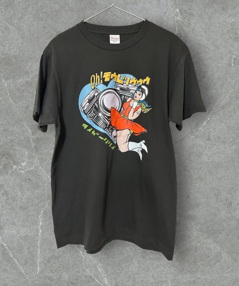 胸きゅーんTシャツ(スモークブラック通常Ver) | TIGER LILY