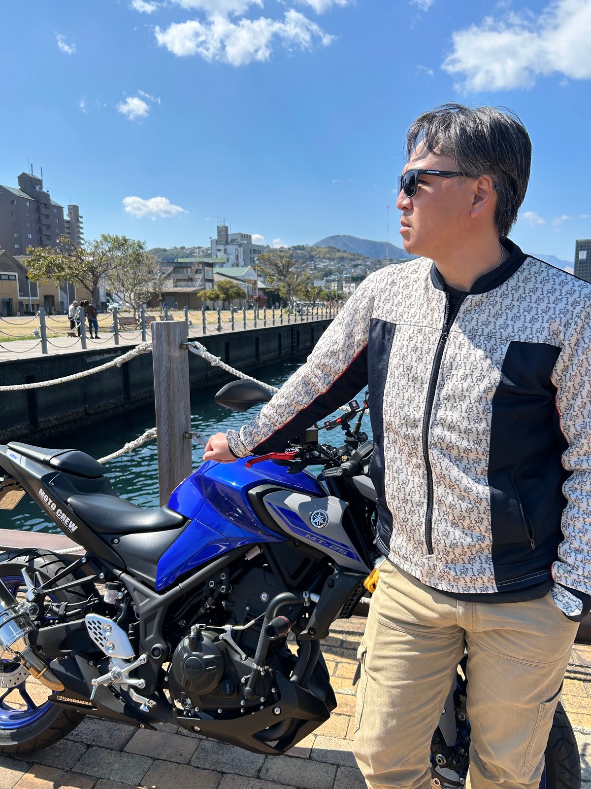 りりーページ きりり✨サマージャケット（モノグラムダークネイビー） | TIGER LILY