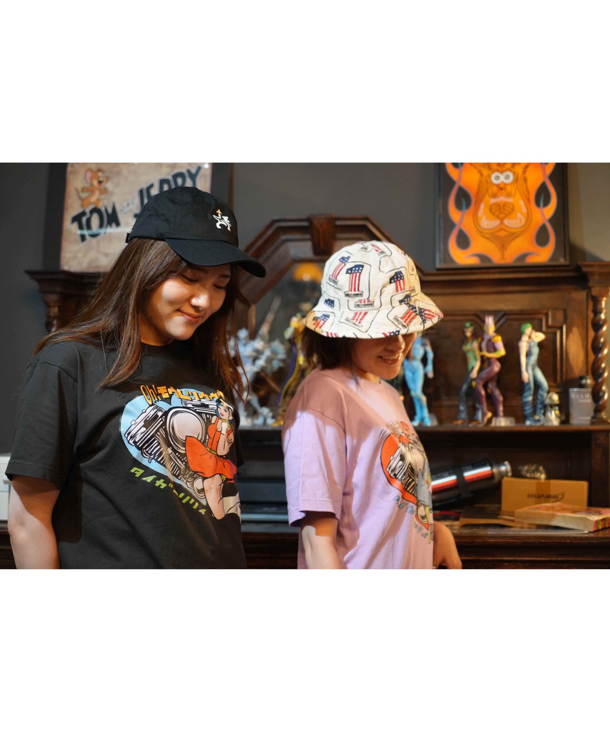 胸きゅーんTシャツ(ライトパープルゾンビちゃんVer) | TIGER LILY