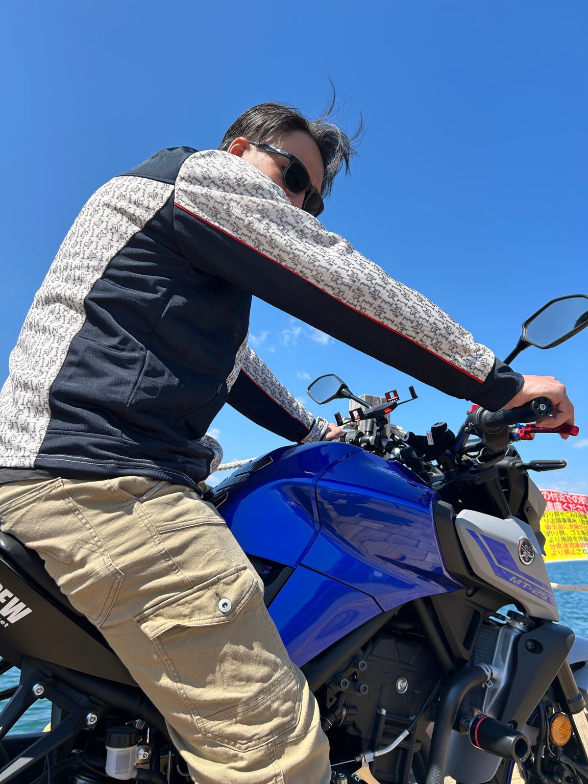 きりり✨サマージャケット（モノグラムダークネイビー） | TIGER LILY