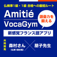 仏検準1級・1級 合格への最短ルート Amitié VocaGym