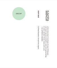 DRIP BAG｜DECAF