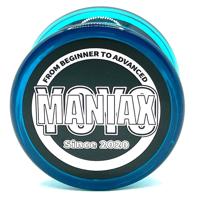 ヨーマニバタフライ（アクアブルー・シルバーロゴ）YOYOMANIAX