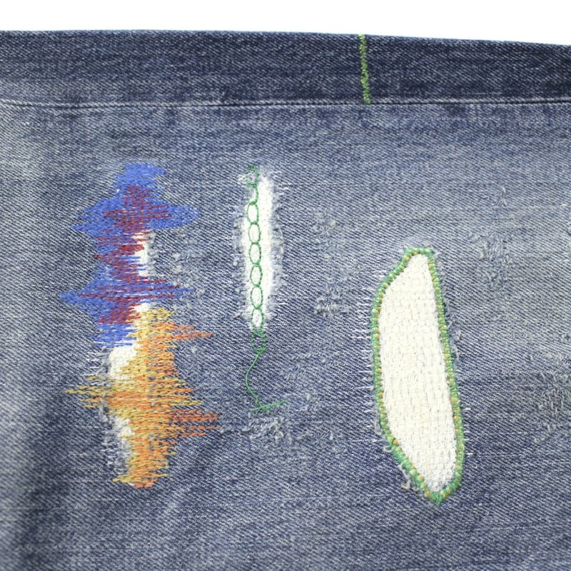 百花繚乱 DENIM PANTS