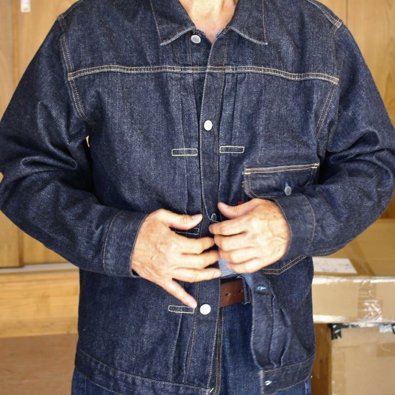 13oz selvage 1st type denim jacket 