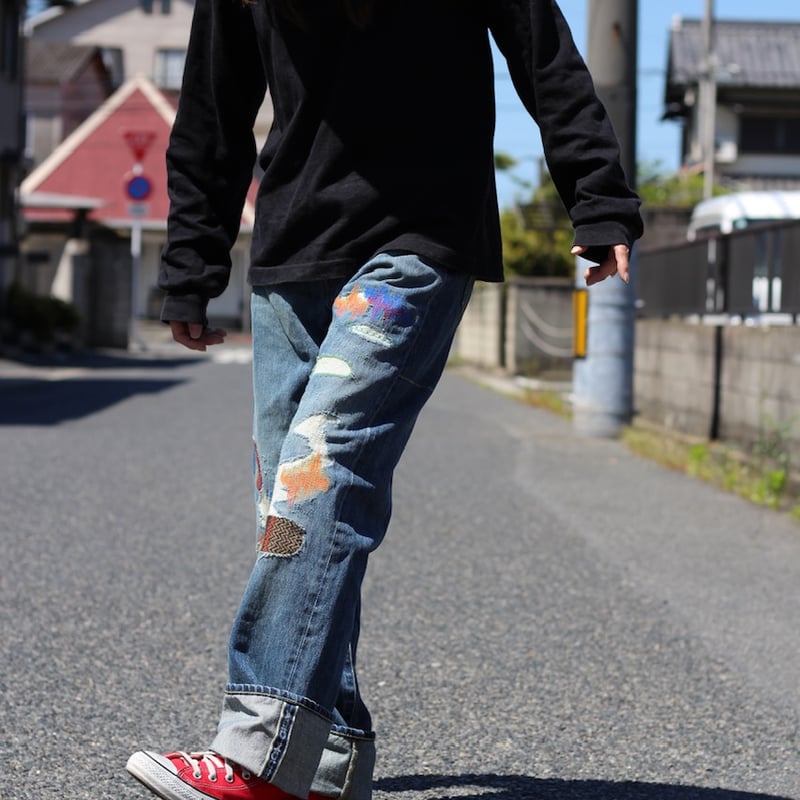 百花繚乱 DENIM PANTS
