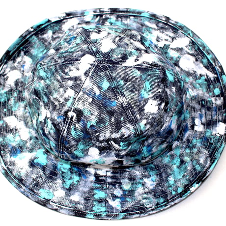OCEAN MIRROR DENIM HAT